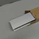 PVC Slide-On Door Bottom | Adjustable Plastic Weatherstrip Door Bottom with Drip Cap | 3 Feet (36-Inch) | for 1 3/4 Doors | White | Fits Gaps 3/8 to 7/8 | Made in The USA
