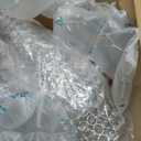 4 Pcs 20 Inch Silver Tall Crystal Vase for Centerpieces Fall Wedding