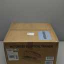 Under Desk Elliptical Machine, Electric Elliptical Leg Exerciser for Seniors with 12 Adjustable, Portable Quiet Elliptical Exercise Machine, Seated Pedal Exerciser with Remote Control (Orange)