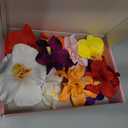 10 Pcs Hawaiian Flower Hair Clips for Women, Plumeria Hibiscus Hair Clips, Artificial Flower Clips 3.5 Inch Hair Accessories for Vacation Party Beach Seaside