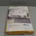 DONREN Gold Yellow Curtains for Bedroom - Blackout Thermal Insulated Curtain Panels with Rod Pocket (42 by 45 Inch,2 Panels)