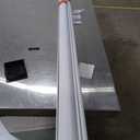 AOSKY Blackout Roller Shades Cordless Blinds for Windows, Free-Stop Shades with Valance, Thermal Insulated Fabric, UV Protection, Natural Woven Blinds for Home and Office (57" W x 72" H, White)