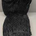 XIEEAOZEE Dog Car Seat for Small Dogs, Memory Foam Booster Dog Seat for Dogs up to 35 lbs, Elevated Pet Car Seat with Washable Removable Cover, Storage Pockets (Black)