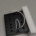 Modern LED Wall Sconce Outdoor Up Down Wall Lamp, Black Aluminum Waterproof Wall Lights Exterior Light Fixtures 450LM 3000K Hallway Wall Lighting for Porch Front Door Garden Yard Patio