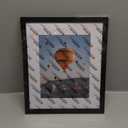 10x12 Picture Frame with Mat, Display 7x9 with Mat or 10 x 12 without Mat, Wood 10 by 12 Photo Frames for Wall Hanging or Tabletop, 1 Pack, Black