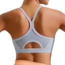 RUNNING GIRL Sports Bra for Women High Support,Y Back Molded Cup High Impact Sports Bras for Women Workout Yoga Bra (Large)