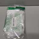 Lanpn Christmas Tree Skirt 16 inch, Xmas Tree Skirt with Snowflake Winter Christmas Tree Mat for Small mini Pencil Slim Artificial Trees Winter Home Party Holiday Indoor Xmas Decor (Silver, 40cm)