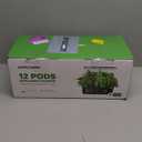 Ahopegarden Hydroponics Growing System Kit Indoor Herb Garden with Grow Light 12 Pods, with LCD Touch Panel Hydroponic Planter, Planting Height Up to 17", Grower Harvest Fresh Veggie Lettuce, Black