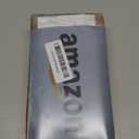 HWY 50 Solid Light Gray Faux Linen Throw Pillow Covers 18x18 Inch, Pack of 2 Vintage Farmhouse Decorative Cushion Cases for Sofa Couch Bed Living Room