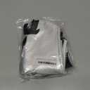 Del Mex Lucha Libre Adult Luchador Mexican Wrestling Mask Costume (Kiss (Silver/Black))