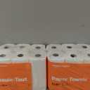 Amazon Basics 2-Ply Flex-Sheets Paper Towels, 12 Basics Rolls = 40 Regular Rolls, Everyday Value with 150 Sheets per Roll, Packaging May Vary