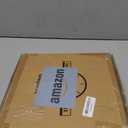 Atomic Wall Clock 12 Inch - Auto DST Modern Analog Battery Operated Silent Wall Clock with Temperature & Digital Calendar for Office Bedroom Kitchen, Round Non-Ticking Classroom & Garage Clock (Black)