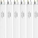 Luxrite F32T8/841 32W 48 Inch T8 Fluorescent Tube Light Bulb, 4100K Cool White, 2800 Lumens, G13 Medium Bi-Pin Base, LR20732, 6 count (Pack of 1)
