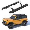6-Inch Running Boards Fit for Ford Bronco Accessories 2-Door 2021 2022 2023 2024 2025 2026, Aluminum Alloy Side Step Bars with Brackets, Anti-Slip Nerf Bars (Fit for Bronco 2-Door 2021+)