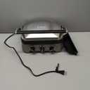 Cuisinart Griddler Indoor Grill, Panini Press, Sandwich Maker & More, 5-in-1 Grilling, Dishwasher-Safe Nonstick Cooking Plates, GR-4NNAS, Stainless Steel