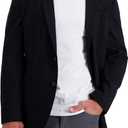 Haggar Men's Smart Wash Performance Blazer & Jackets Black, Large, Black 