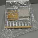 DreamGenius Jewelry Organizer Stand with Velvet Ring Holder, 4 Tier Jewelry Holder Organizer with 15 Hooks for Necklaces and 16 Holes for Earrings, White (Medium)