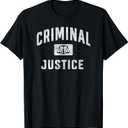 Future Criminal Justice Major College Graduate Graduation T-Shirt, S