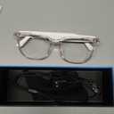 Smart Glasses Bluetooth Audio Sunglasses for Men Women with Dual Stereo Speakers, Open Ear Music &HD Calling, Touch &Voice Assistant, UV ProtectionTransparent