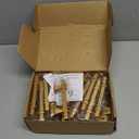 25 Pack 3 inch Gold Cabinet Handles Square Zinc-Alloy Pulls for Kitchen Dresser Closet and Bathroom Cabinets Hardware