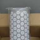 ProsourceFit Acupressure Mat and Pillow Set for Back/Neck Pain Relief and Muscle Relaxation (Large, Grey/White)