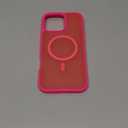 MOCCA Strong Magnetic for iPhone 16 Pro Max Phone Case, [Compatible with Magsafe][16FT Mil-Grade Drop Protection] Slim Thin Translucent Matte Protective Cover Case for iPhone 16 Pro Max Case, Hot Pink