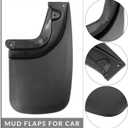 Mud Guard fit for Toyota Tacoma Pickup 2005-2015, No Drilling Required Splash Guards Bendable Mud Guard for Car,Front & Rear 4PCS MudFlaps