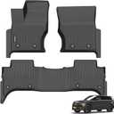 ANBINGO Floor Mats for Land Rover Range Rover Sport 2014-2022 (Only for Range Rover Sport), Waterproof Car Mats All Weather TPE Heavy Duty Automotive Floor Liners Front& Rear Row, Black