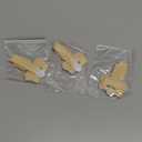 4PCS Toe Wraps for Hammer Toe, Reusable Fabric Foot Splint, Unisex Toes Straightener for Crooked, Curled, Bent Toes (Skin Color)