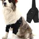Dog Elbow Brace for Pet Elbow and Shoulder Support for Elbow Arthritis, Dysplasia, Elbow Calluses, Elbow Brace for Front Leg Dog Elbow Protector for Pets Elbow Dysplasia