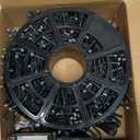 JMEXSUSS 500 LED Christmas Lights Outdoor, 173ft Warm White Christmas Tree Lights, 8 Modes Plug in Twinkle String Light for Outside Holiday Indoor Ceiling House Xmas Decorations