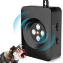 Anti Barking Device, 3 Modes Ultrasonic Anti Barking Device for Dogs, 33Ft Rechargeable Dog Barking Deterrent Devices Indoor Outdoor Dog Barking Control Box Silencer Stop Barking Dog Device Anti Bark