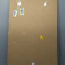 ZHAOSHOP Elephant Wall Art for Living Room - Blue Canvas Wall Art for Office - Teen Bedroom Decor Boys with Black Framed Size 24" x 48" (48L" x 24W", Blue and Yellow)