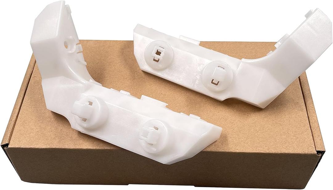 1 Pair Left And Right Side Front Bumper Bracket Compatible with Infiniti G37 2008-2013 Q60 2014 2015 62223JL00A 62222JL00A