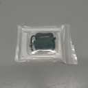 for Airpods 4 Case, DaQin Flower Engraved Case Compatible with Apple Airpods 4th Generation Cases for Women, Cute Soft Silicone Full Protective Cases Cover with Cleaner Kit & Keychain, PineGreen