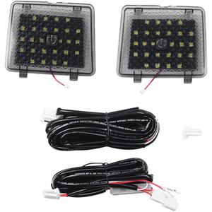 Powerty Compatible with LED Lights Toyota RAV4 2019 2020 2021 Cargo Lamps Decorative Atmosphere Lamp Trunk Ceiling Lighting 2 PCS (Not Fit for 2022+ RAV4)