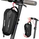 flintronic Scooter Storage Bag, 2L Large Capacity Scooter Handlebar Bag, EVA Handlebar Waterproof Front Bag for Carrying Phone, Wallet, Repair Tools, Charger Tools