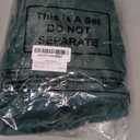 Civaner St. Patrick's Day Tree Skirt 36 Inch Green Plush Faux Fur Shamrock Tree Skirt Mat for St. Patrick's Day Holiday Party Indoor Outdoor Home Office Decorations