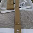 GETPRO Semi-Frameless Shower Door Double Sliding 68-72 in. W x 72 in. H Bypasss Bathroom Glass Shower Sliding Doors,1/4 inch Clear Tempered Glass Door for Walk-in Shower Brushed Nickel