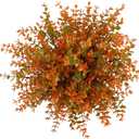 20 Bundles Artificial Grasses Outdoor Fake Grasses for Decoration UV Resistant No Fade Faux Plastic Plants Garden Porch Window Box Dcor