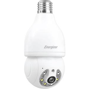 Energizer Smart Outdoor 2K QHD Security Socket Camera, 5GHz & 2.4 GHz Dual Band, Pan & Tilt Motion Tracking, 2-Way Audio, Night Vision, Recording, Instant Alerts, Voice Control with Google & Alexa,