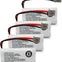GEILIENERGY 2.4V 300mAh BT-1021 BT-1025 BT-1008 BT-1016 Phone Battery Compatible with Uniden BT1021 Empire CPH-515B BBTG0798001 Cordless Phone (4-Pack)