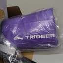 Trideer Exercise Ball for Yoga, Pilates & Fitness  Stability Ball Equipment for Home Gym & Office Chair, Core & Balance Training Accessories, Physical Therapy Equipment, Quick Pump Included, 5 Sizes (Violet)