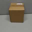 Tissue Box Cover Square, Rustic White Wooden Tissue Box Holder for Kleenex - Facial Tissue Holder for Bathroom, Bedroom, Office, Vanity (5.5*5.5*6.0 inch)