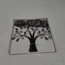 Klikel Family Tree Picture Frame Stand with 6 Hanging Photo Picture Frames - Medium Metal Tree 12 X 11 - Holds 6 Ornamental 2x3 Frames (13")