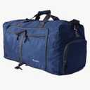 Woogwin Travel Duffel Bag Large Foldable Waterproof Overnight Bag for Beach Swim Bags Pool Sports Gym