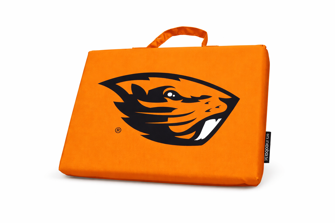 Logo Brands Oregon State University Beavers Unisex Bleacher Cushion, One Size, Team Color (14" x 14" x 1")