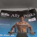 Ally Peaks Pull Up Bar for Doorway | Thickened Steel Max Limit 440 lbs Upper Body Fitness Workout Bar| Multi-Grip Strength for Doorway | Indoor Chin-Up Bar Fitness Trainer for Home Gym Portable (silver2)