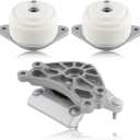 Carbhub 2042402017 Engine Motor Mount Kit fit for Mercedes-Benz C300 C350 GLK350 AWD Replace for A2042402017 2212400518 2042400618 2042401517 A0311A0006 Engine Motor Mount Trans Mount Set