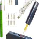 Damaged Screw Removal for iPhone, iPhone Repair Tool, Broken Screw Extractor Kit for Cell Phone,Targetting Small Screw Damaged can not Screw Out by Screwdriver, USB 5V2A Adapter Required